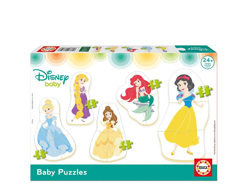 Jogo de Tabuleiro EDUCA Superpack Disney Princess (Idade Mínima: 3