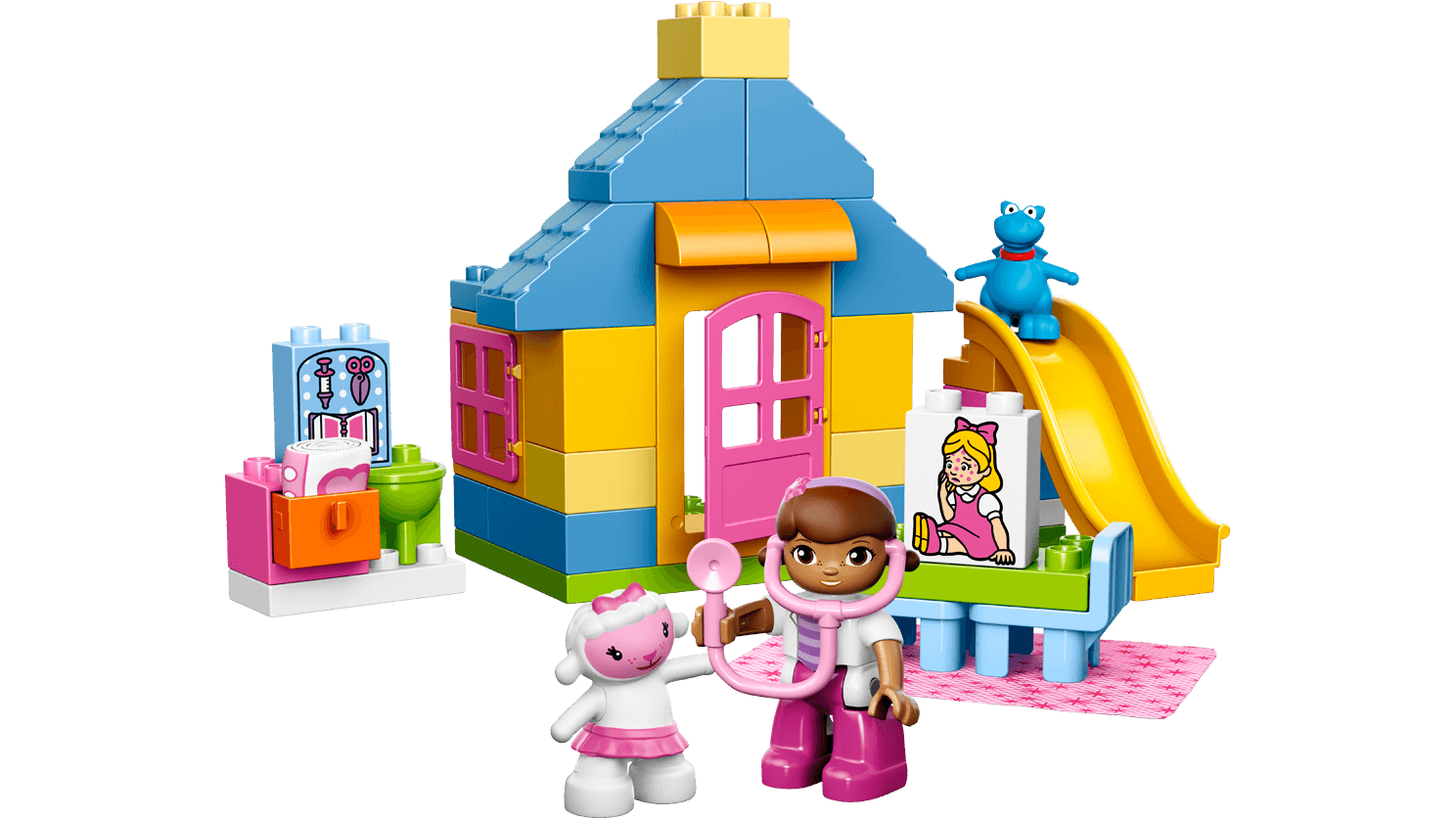 Lego Duplo Doutora Brinquedos A Clinica 10606 O Papagaio Sem Penas