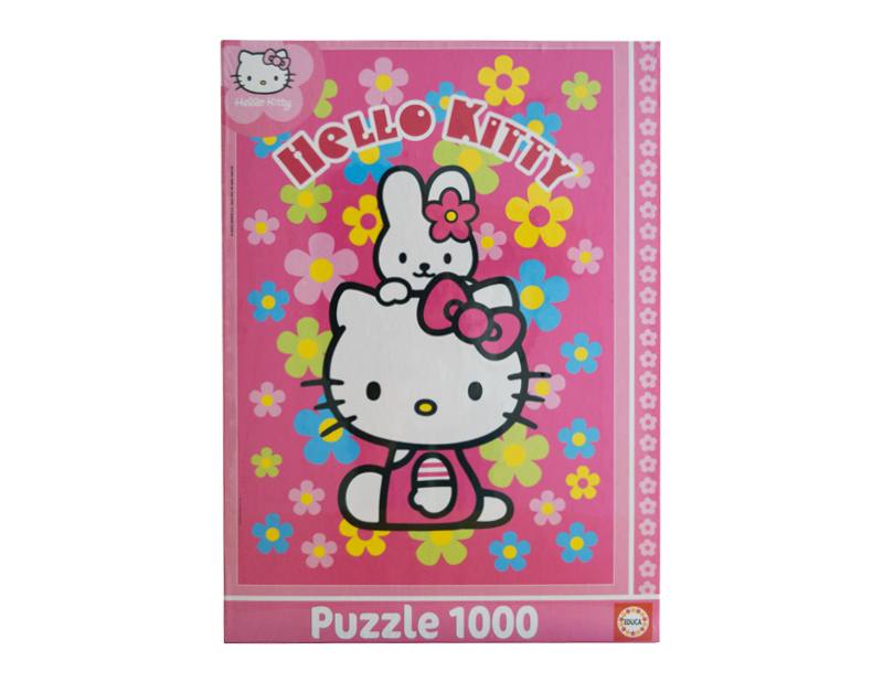Puzzle 1000  Pcs Hello  Kitty  O Papagaio Sem Penas