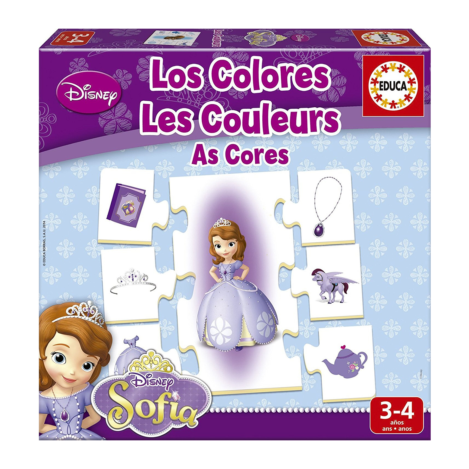 Jogo De Tabuleiro Princesinha Sofia