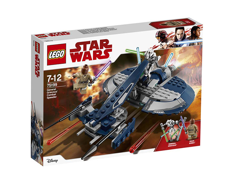 LEGO STAR WARS Warspeeder de Combate do General Grievous 75199 - O ...