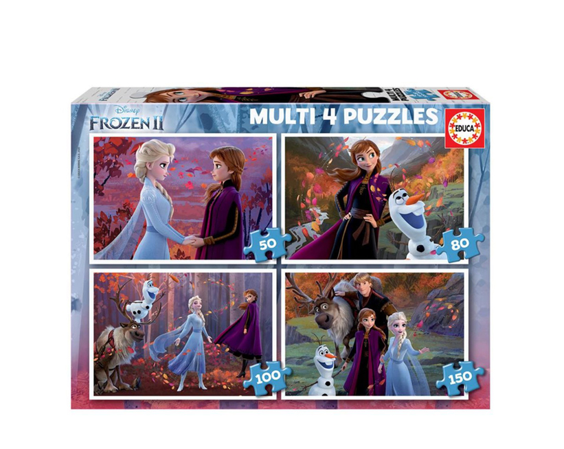 Disney Frozen Puzzle 3D Jogo Super Quebra-Cabeça 100 Peças da Estrela 