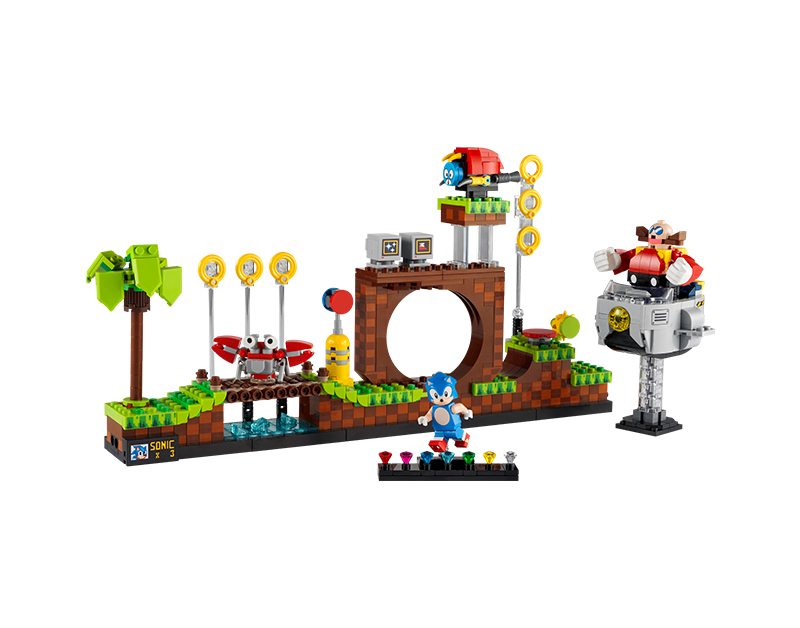 Jogos do Sonic Lego divertidos - puzzle online