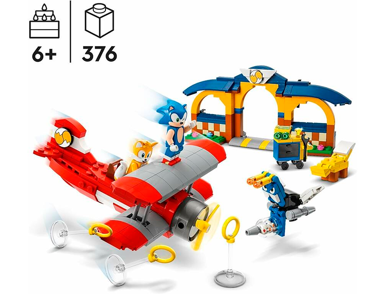 LEGO SONIC O Desafio da Esfera de Velocidade de Sonic 76990 - O Papagaio  Sem Penas